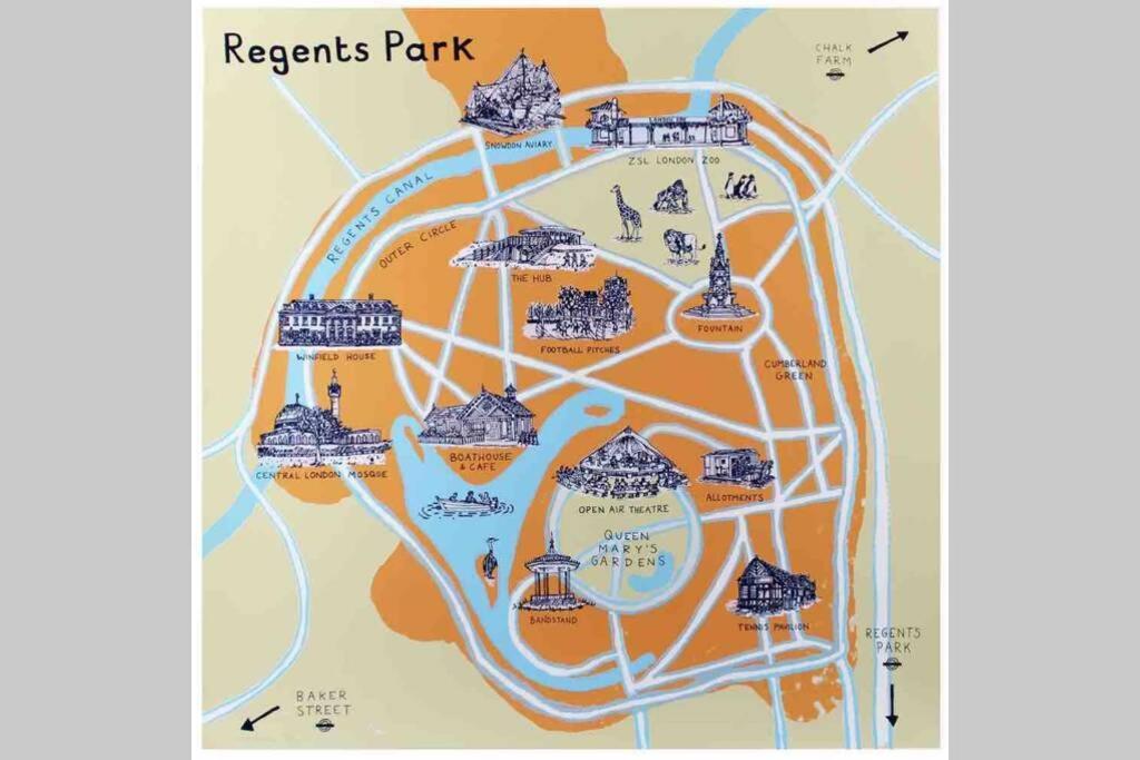 Marylebone Mayfair Hyde & Regents Park W1 London Eksteriør billede